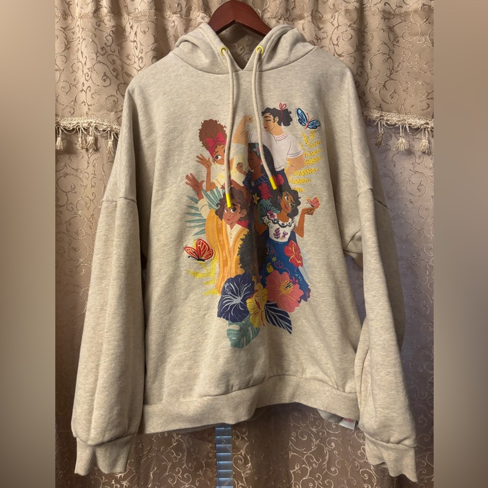 Disney Store Encanto Oversized Graphic Hoodie - 2X